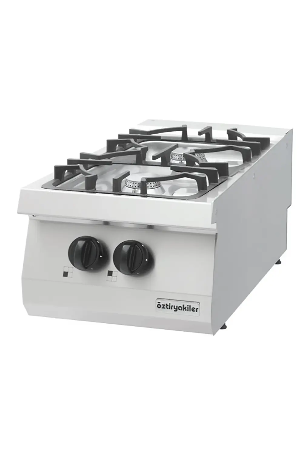 Ocak Set Üstü 700 Seri Gazlı İkili 40x70x30 (Lp) -6 Kw+7,5Kw