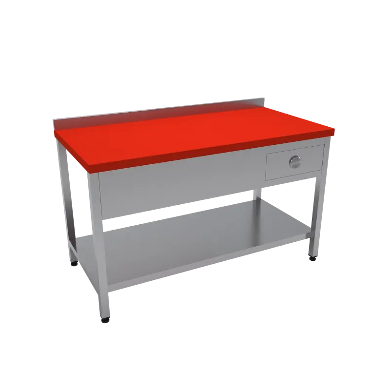 Çalışma Tezgahı 200x60x85 Kırmızı