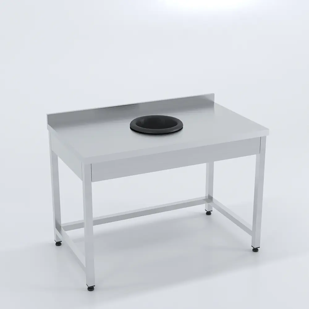 Çöp Sıyırma Tezgahı 140x70x85