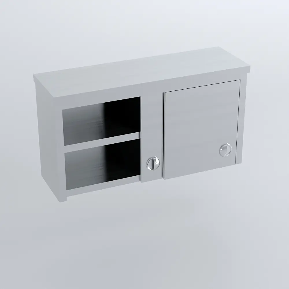 Duvar Dolabı Ara Raflı 180x40x60